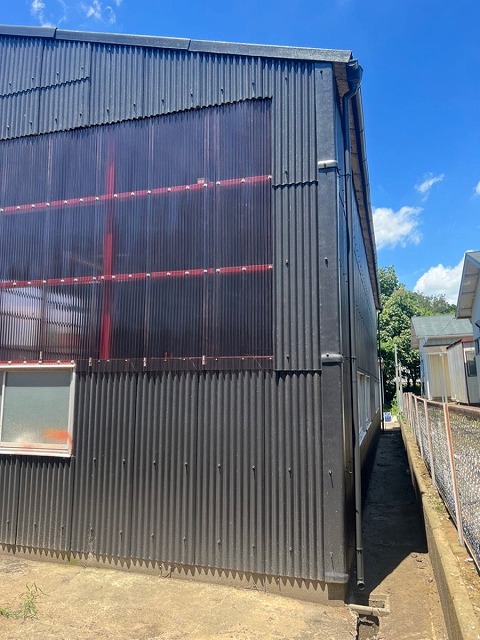 ポリカ波板交換