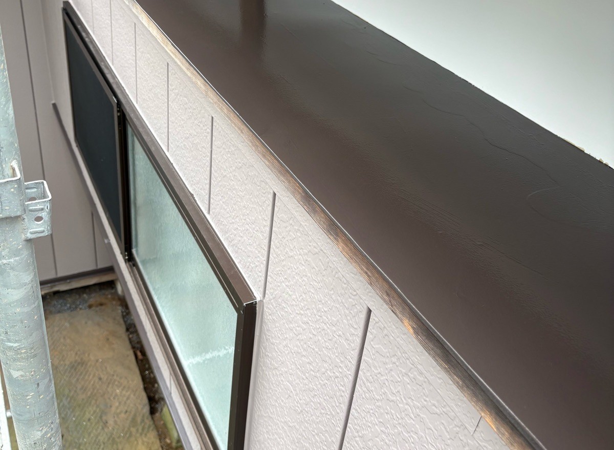 かすみがうら市で付帯部も塗装してピカピカに