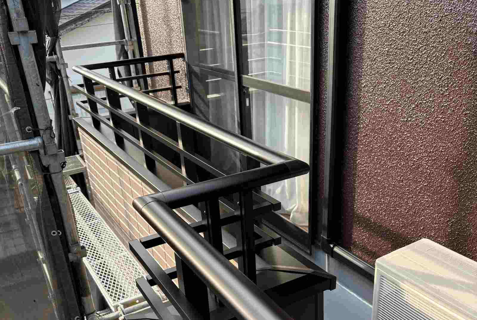 かすみがうら市雨漏りベランダ笠木修理完了