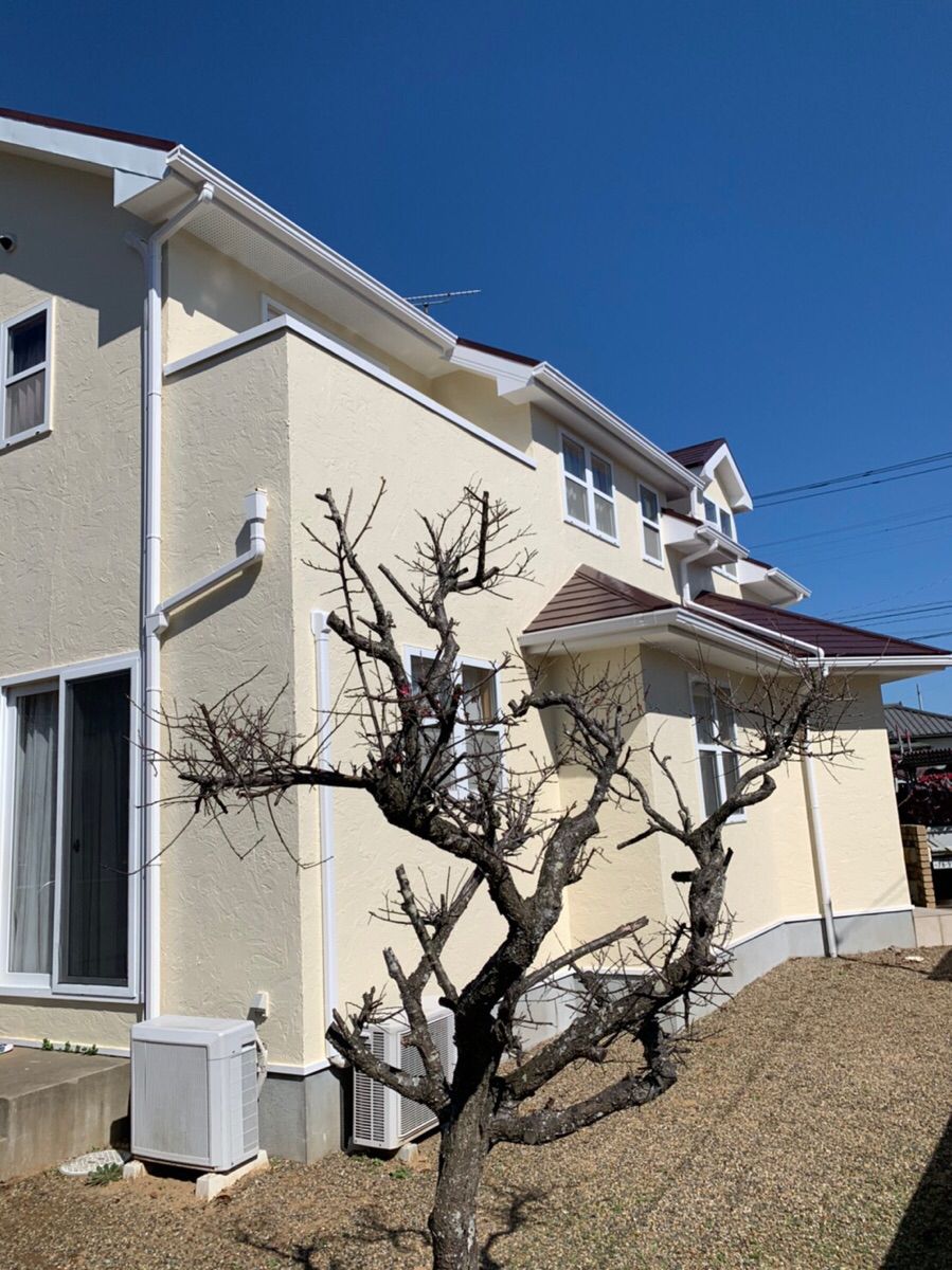 かすみがうら市雨漏り修理現場、施工完了