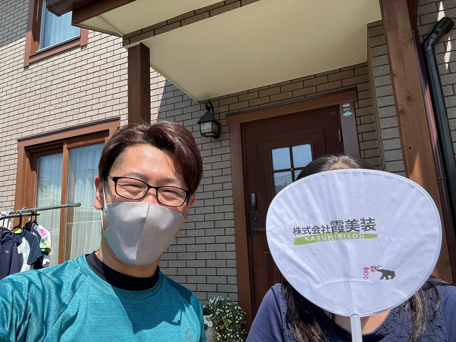 石岡市スウェーデンハウスクリア塗装3年経った定期点検で