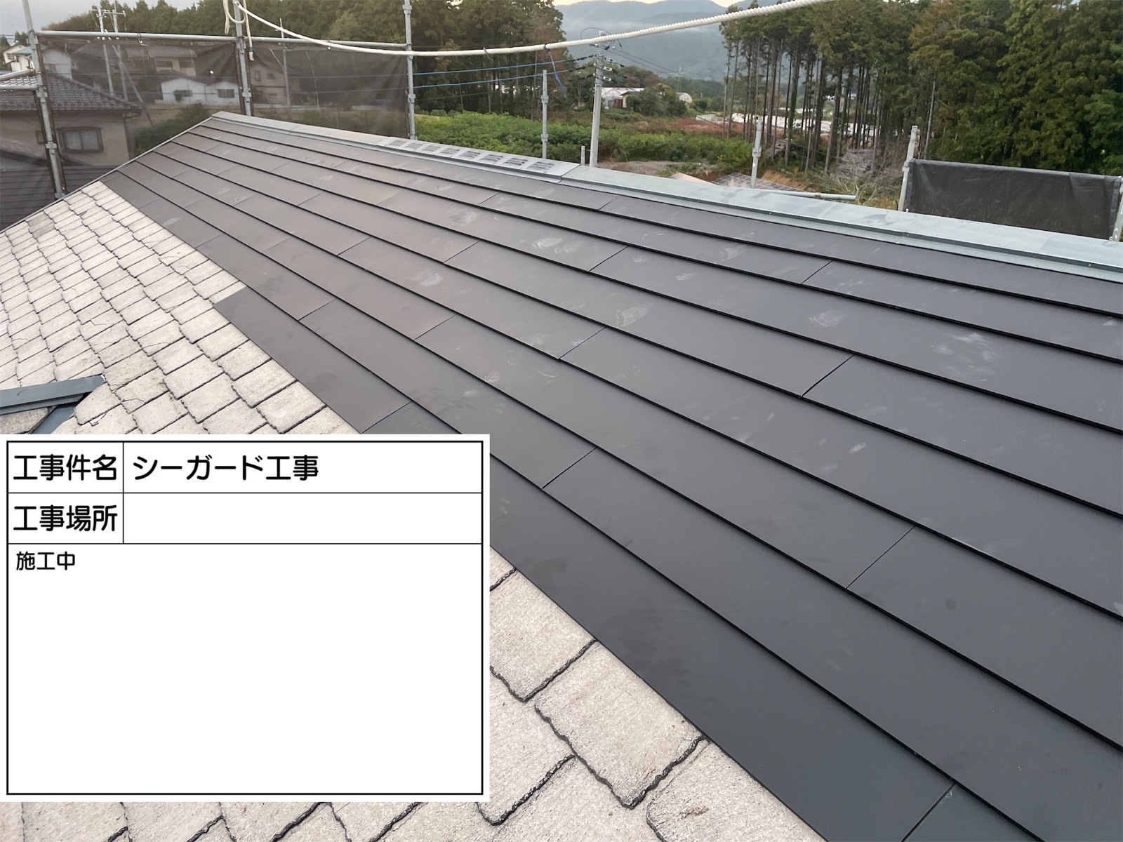 住友林業シーガード施工