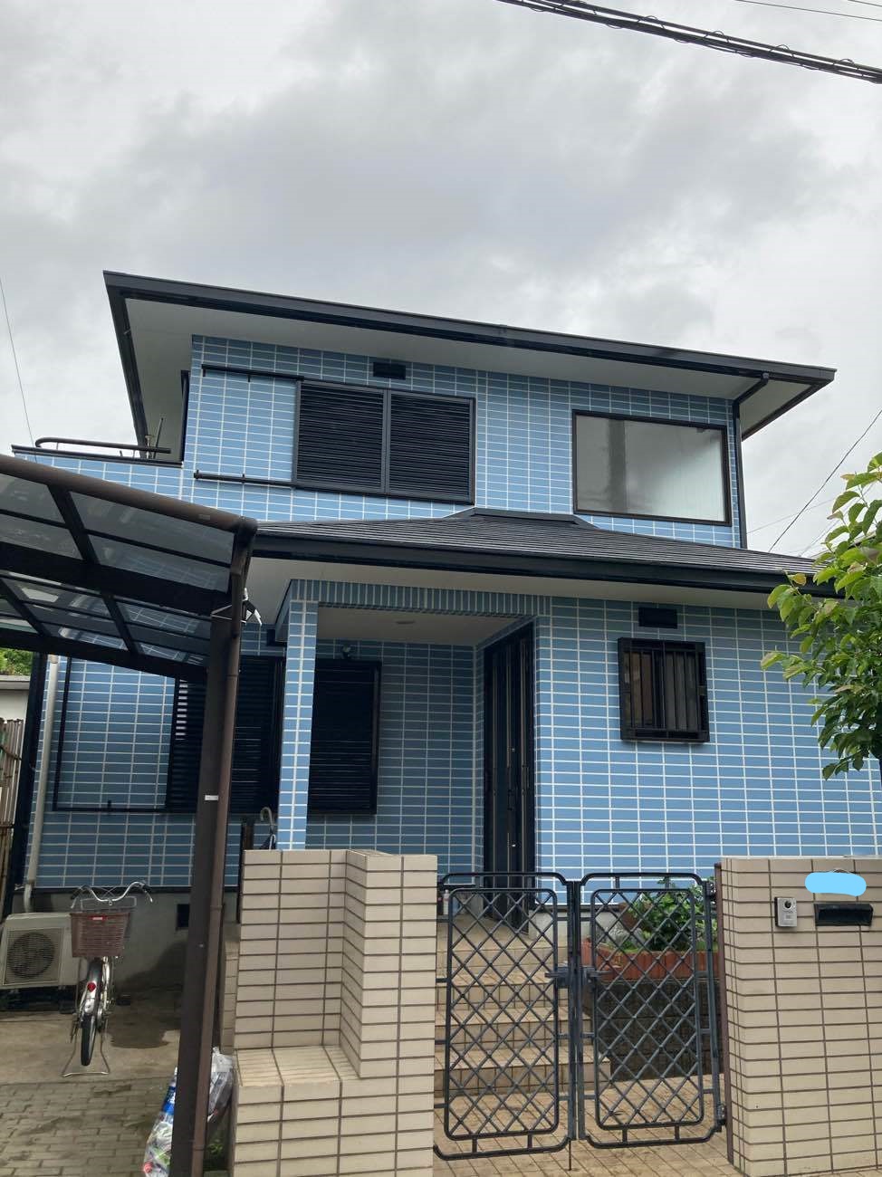 外壁塗装　完了写真