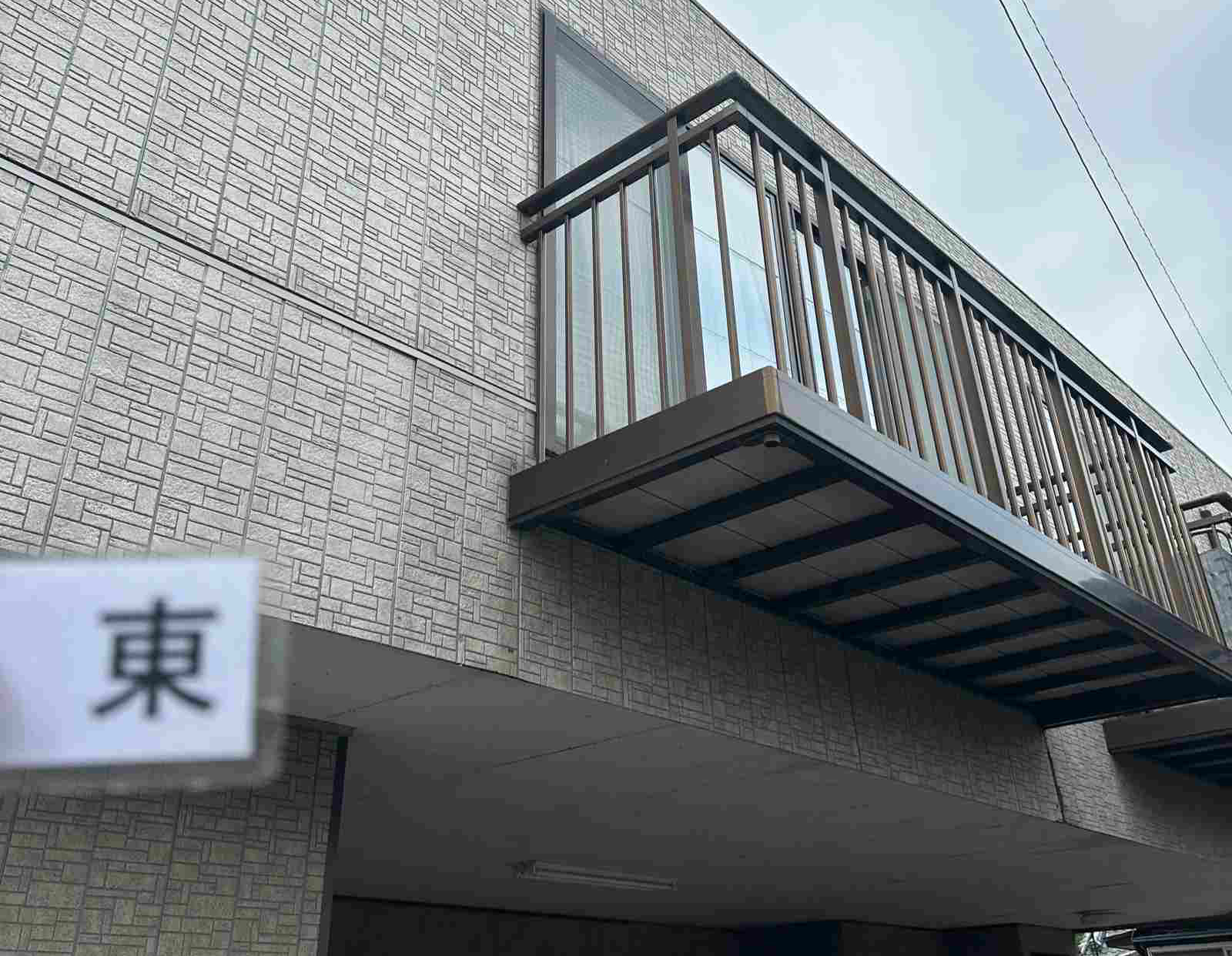 行方市雨漏り現場調査、外壁