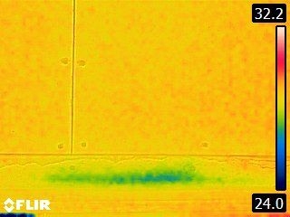 行方市雨漏り現場軒天張替え
