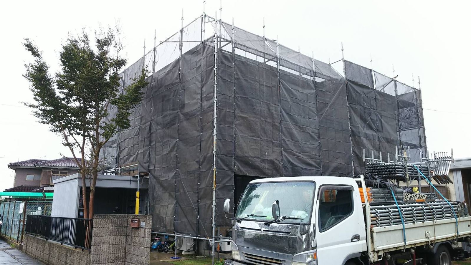 飛散防止ネット