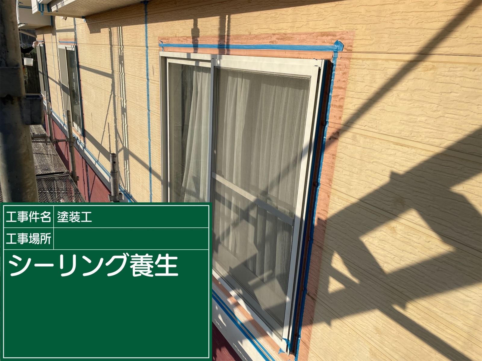 シーリング養生