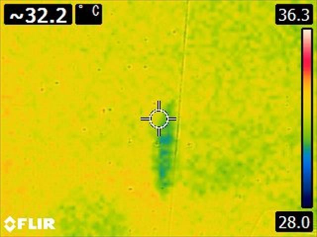 室内　散水調査前