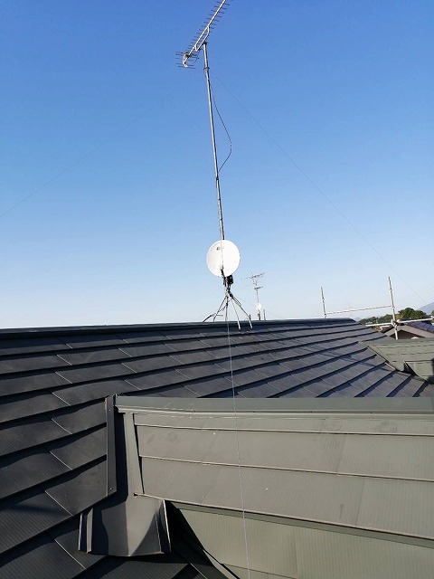 ガルバリウム鋼板棟板金