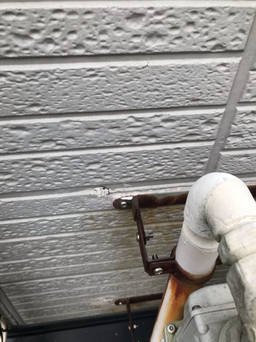 剥がれたシーリング