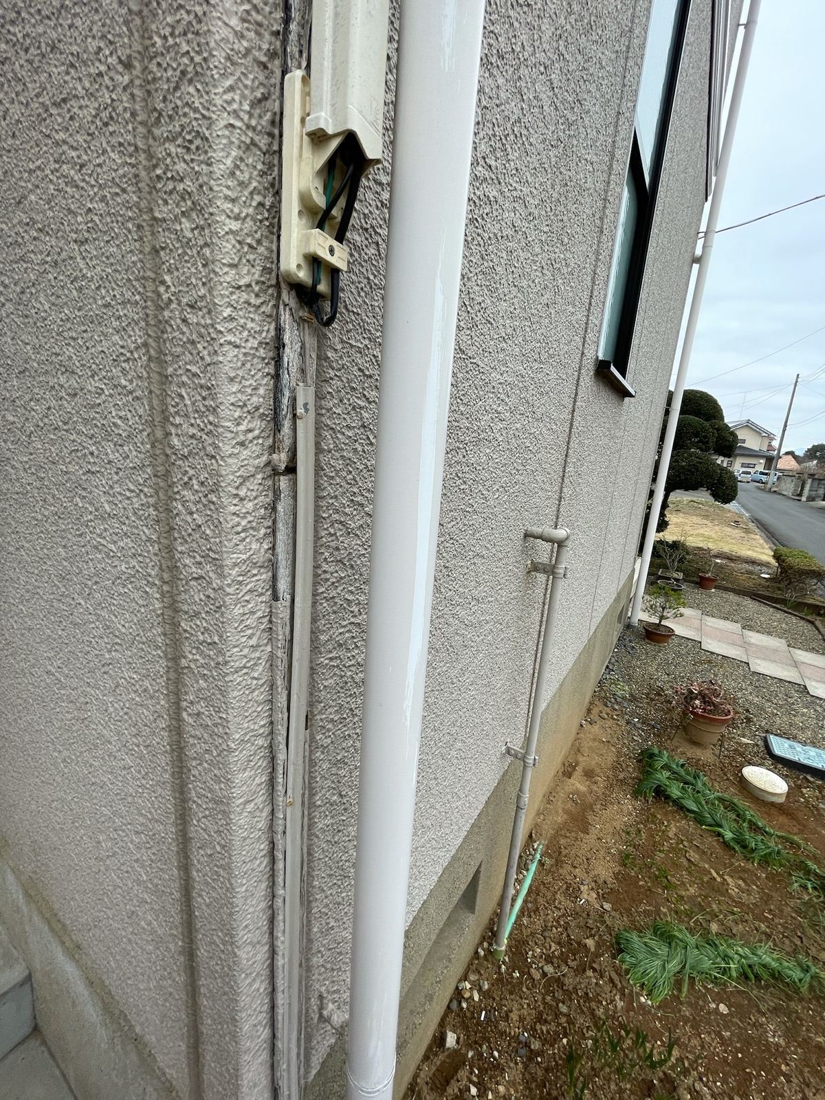 外壁と雨樋