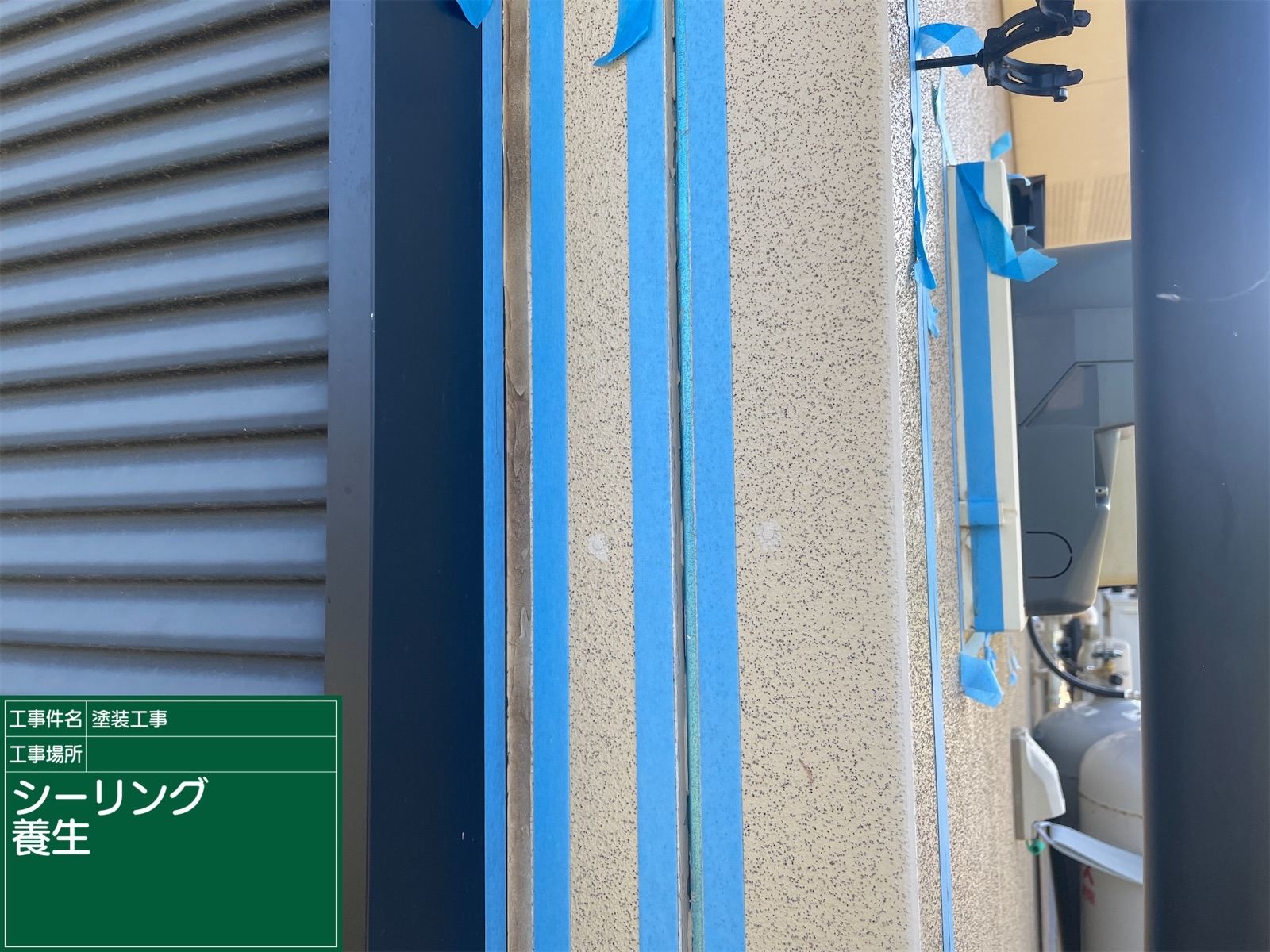 シーリング養生