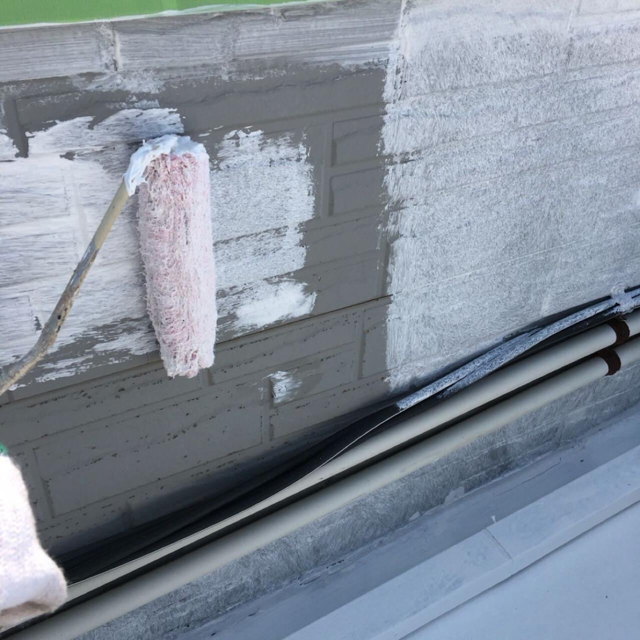 パラペットのさび止め