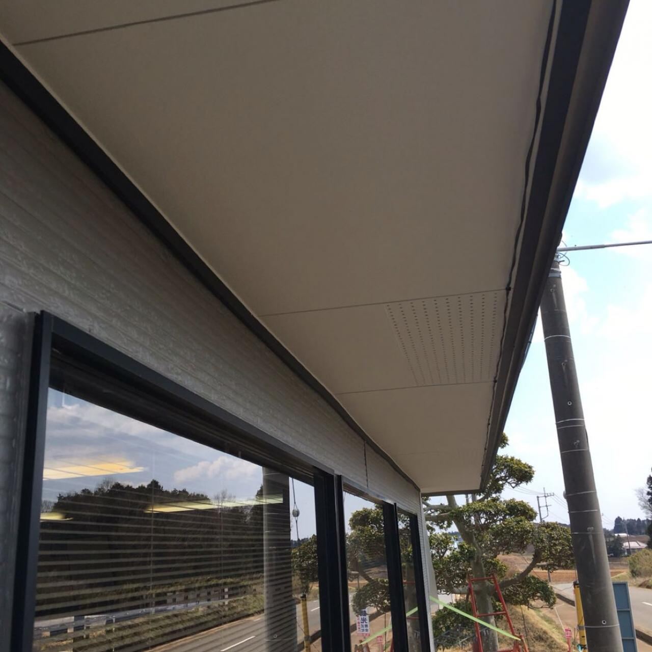 軒天施工後