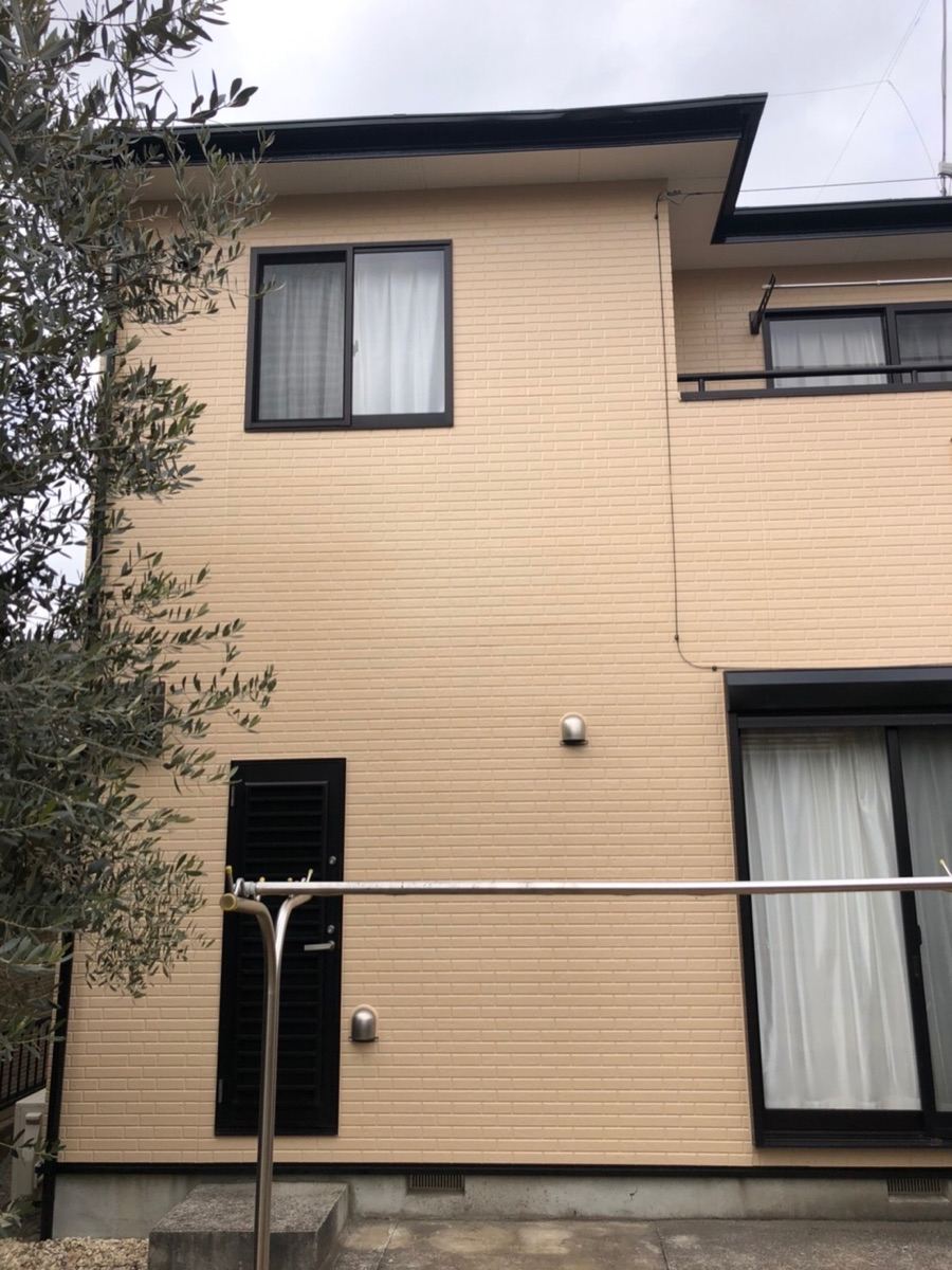 外壁塗装施工後