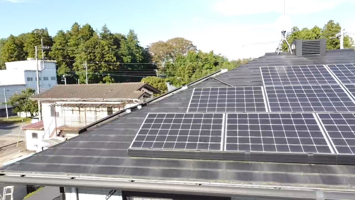 太陽光パネル　屋根の劣化