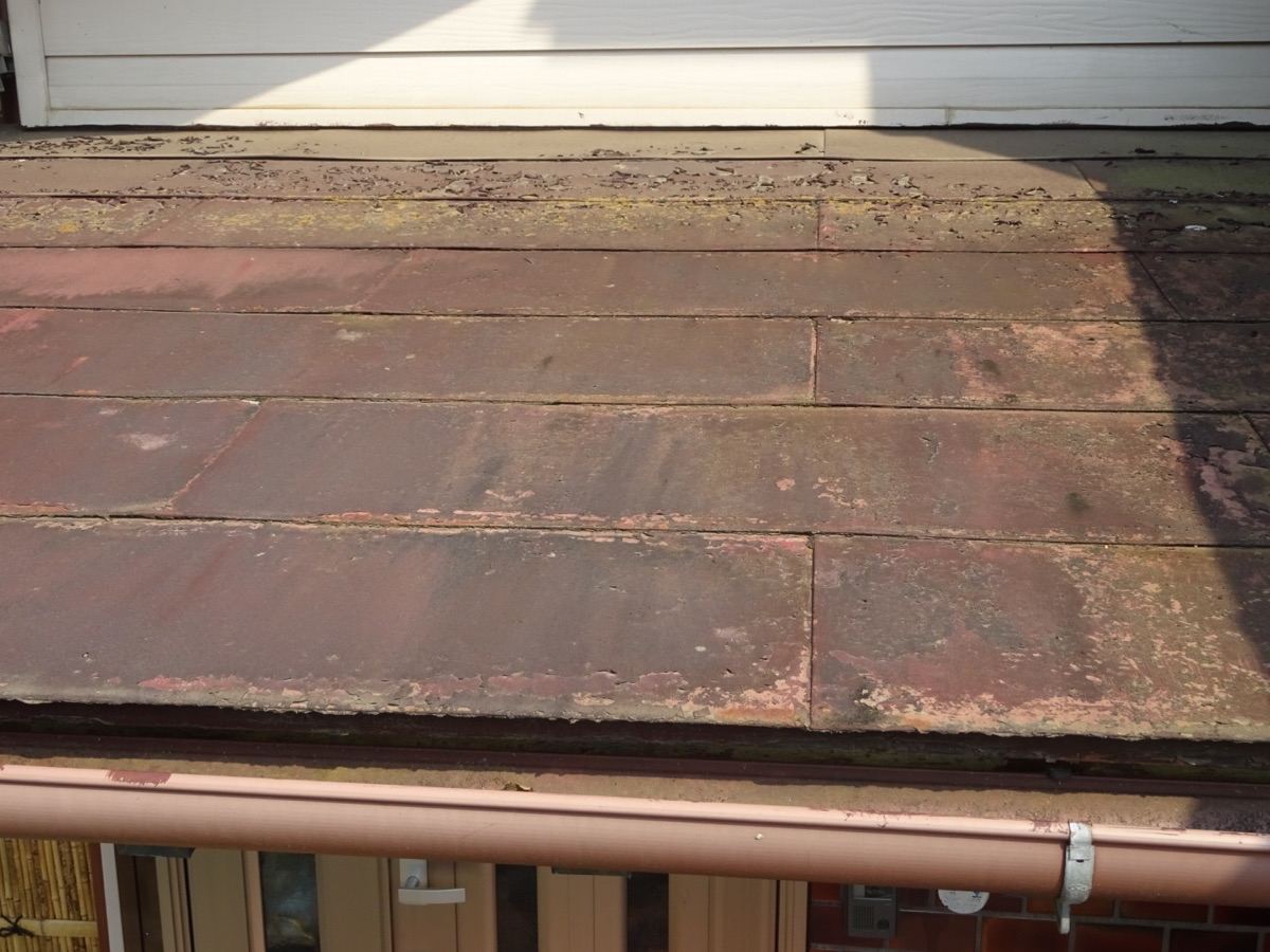 銅板屋根　劣化
