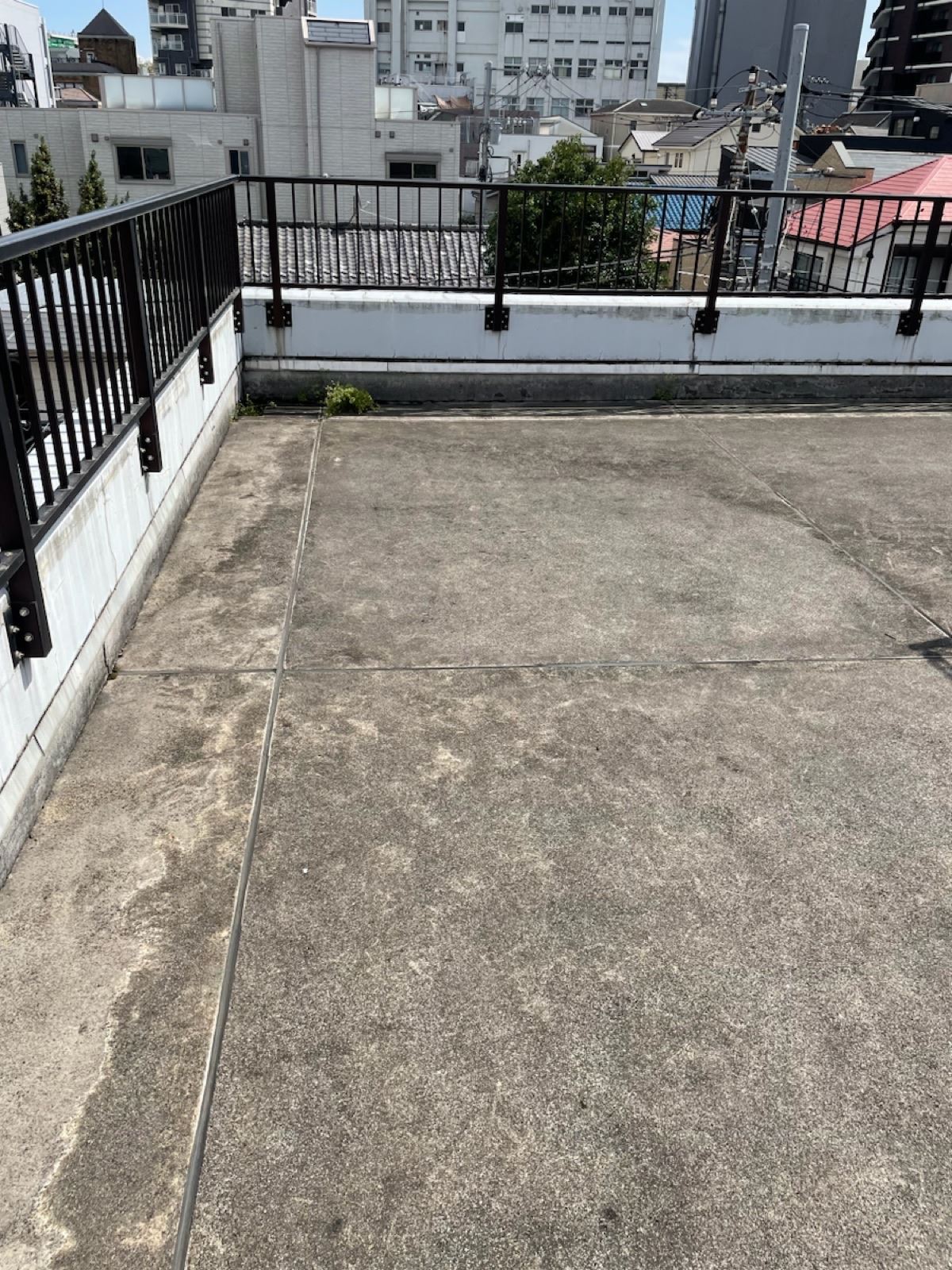 マンション屋上　防水　劣化
