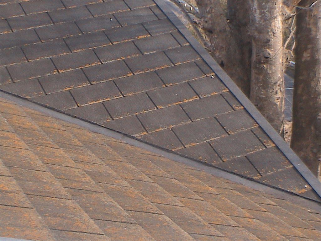 スレート屋根塗装前