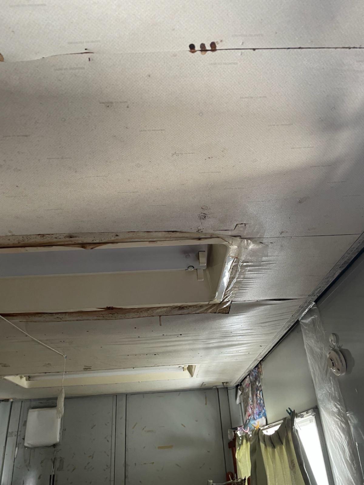 天井　雨漏り