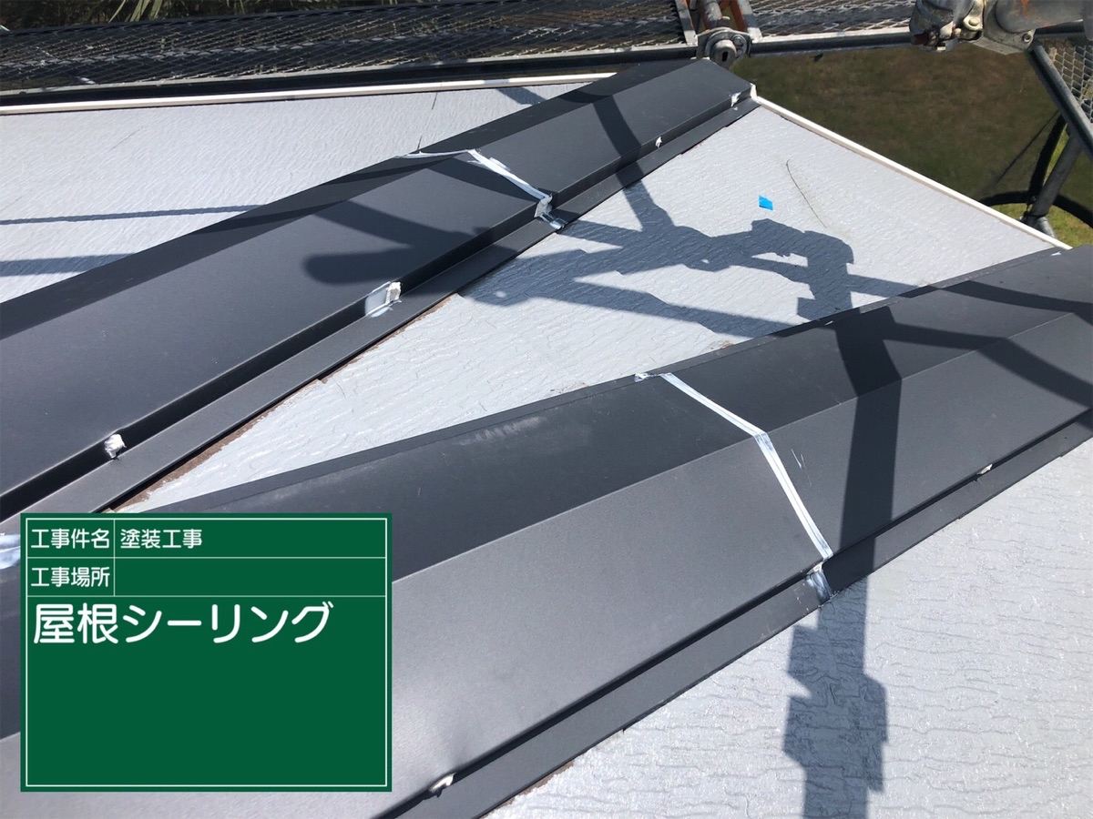 棟板金シーリング