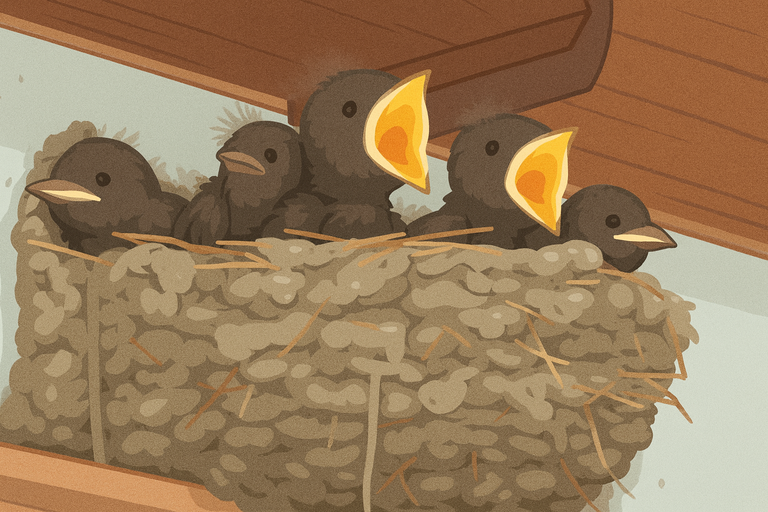 鳥の巣イラスト