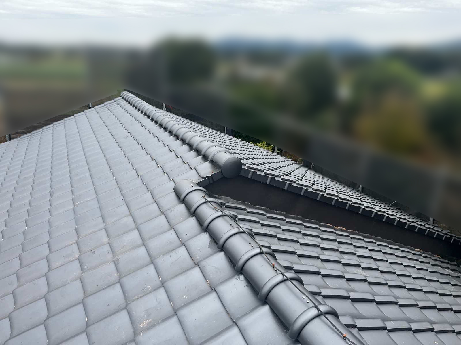 土浦市で施工中の会社の施工が悪いとご相談。屋根の葺き替えの施工完了