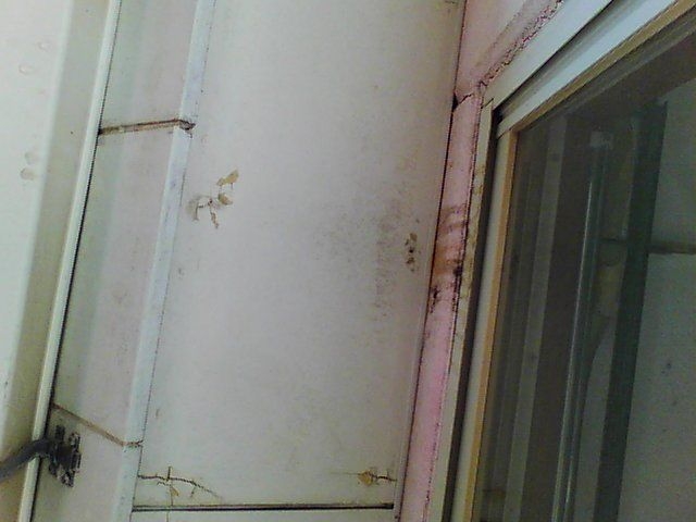 土浦市の保育園雨漏り散水調査軒天