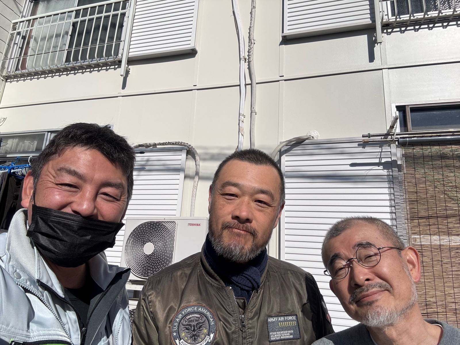 土浦市アパート塗装大家さまと一緒