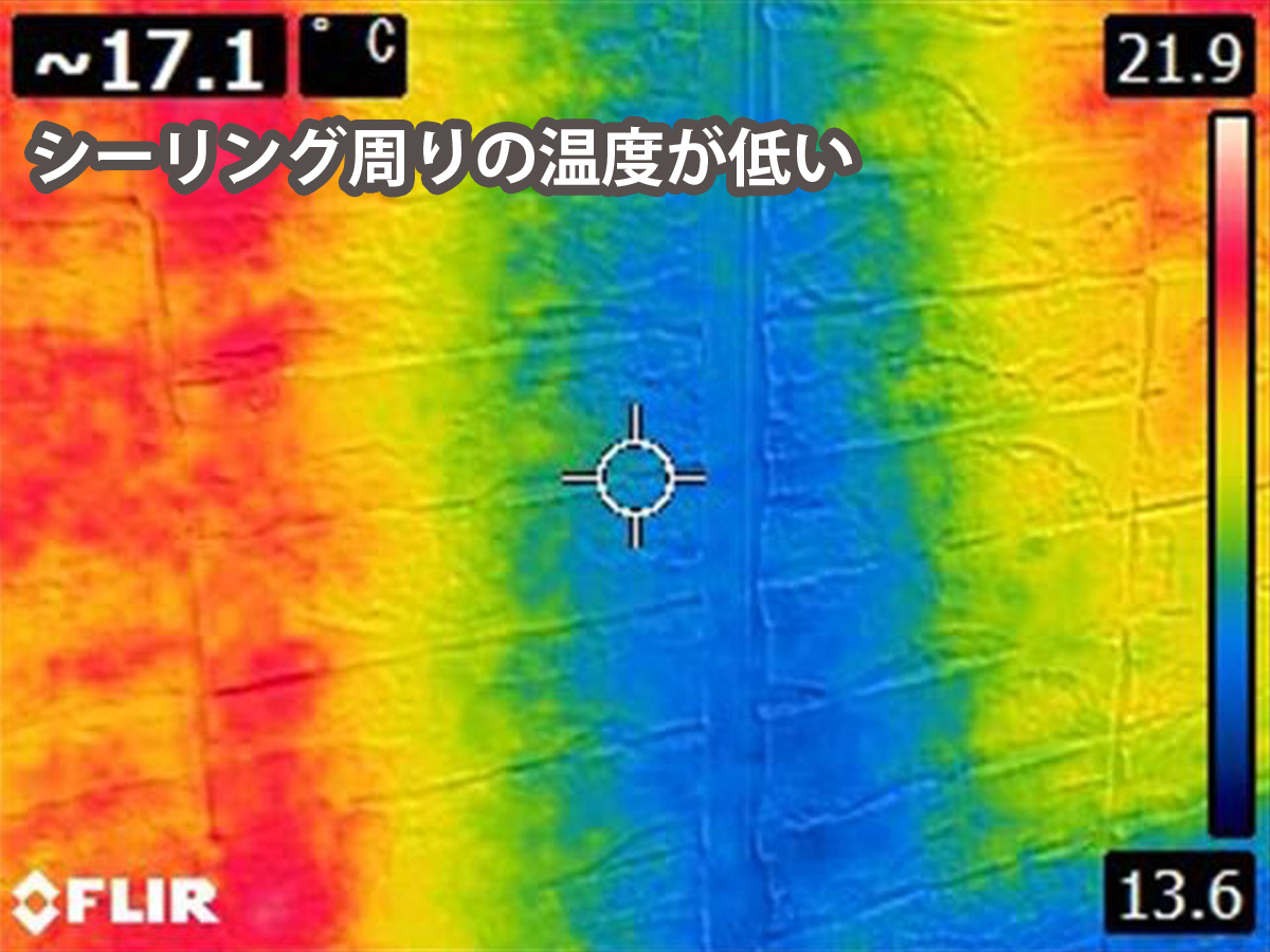 サーモカメラで外壁をチェック！