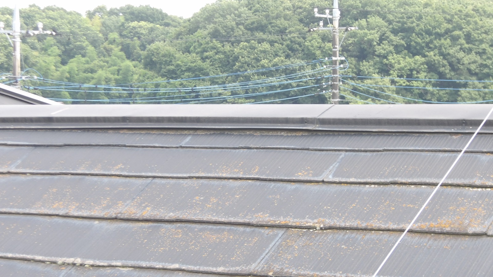 かすみがうら市屋根塗装スレート屋根雨漏り現場