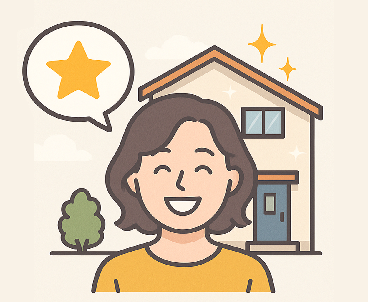 お客様からいただいたお言葉お客様の声illust