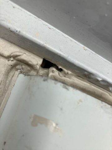 シーリング破損