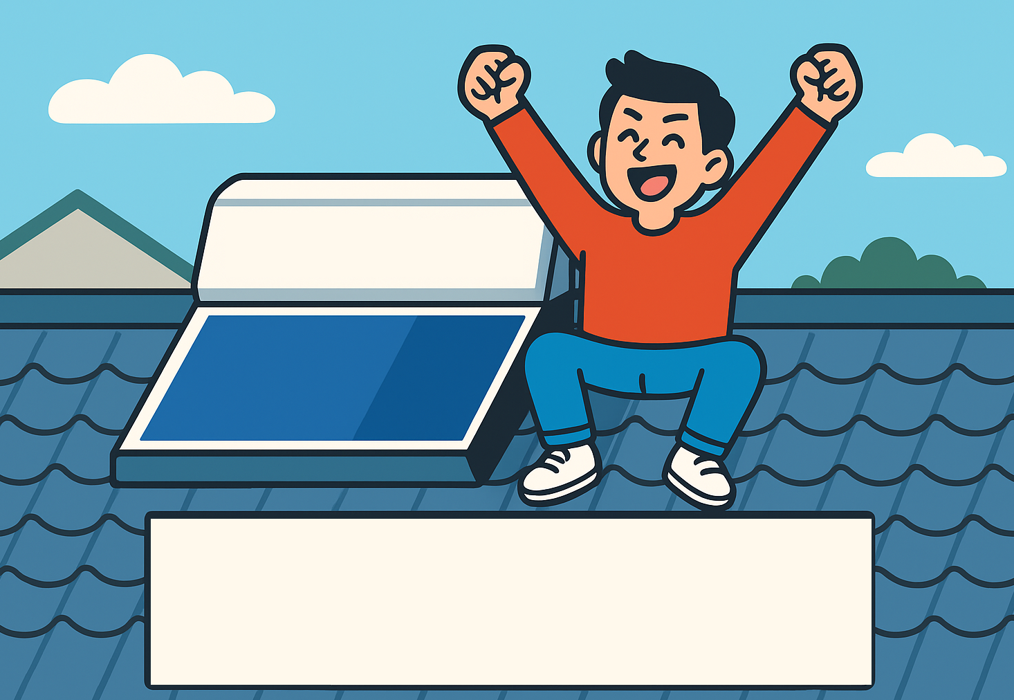 朝日ソーラーじゃけん画像AIイメージイラスト