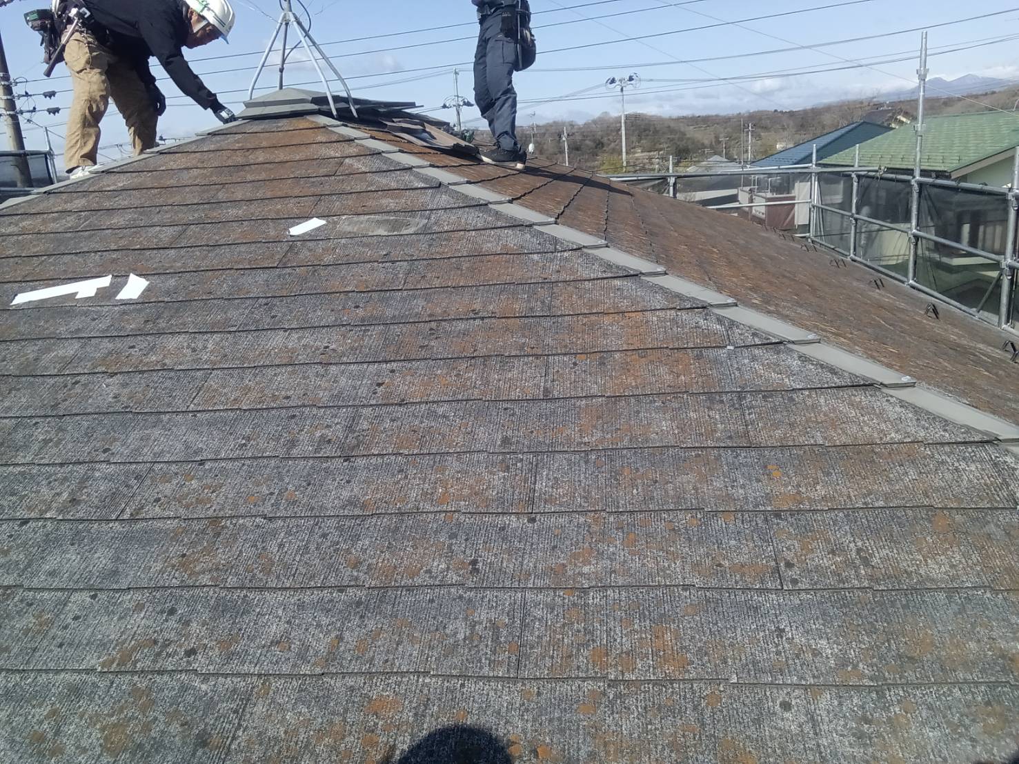 棟部周辺の劣化状況