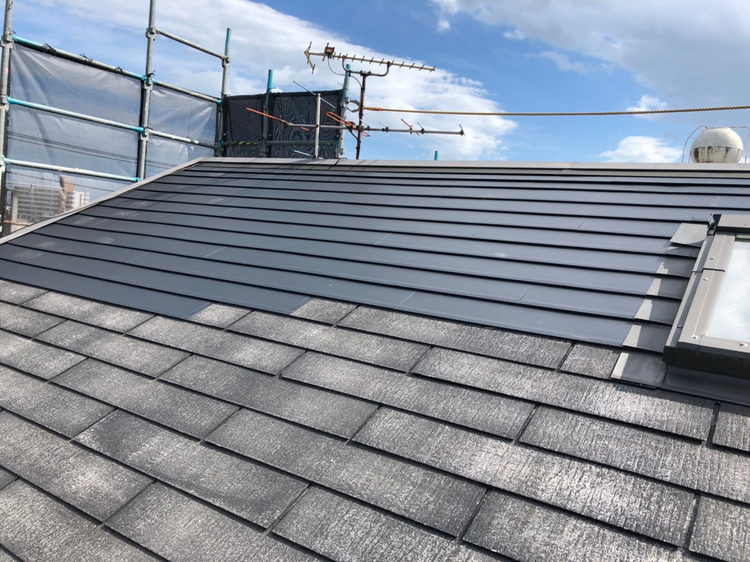 リコロニー施工中