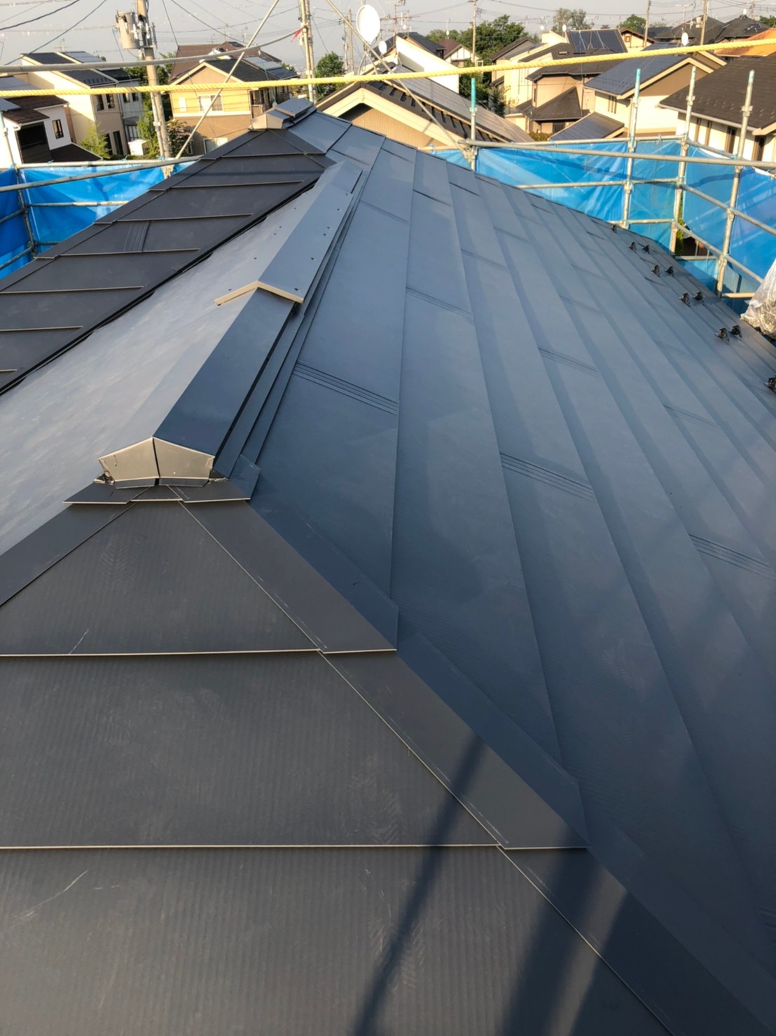 スマートメタル屋根