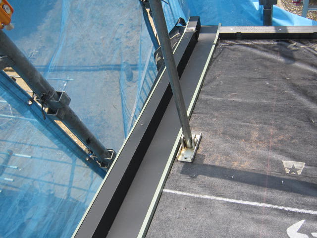 ケラバ捨水切り