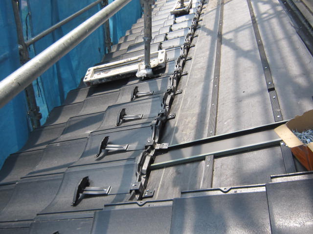 ルーガ葺き始め