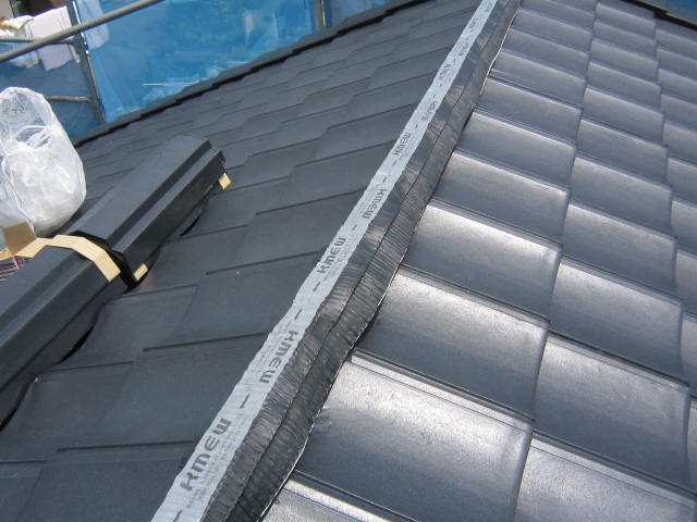 棟部分乾式自在面戸