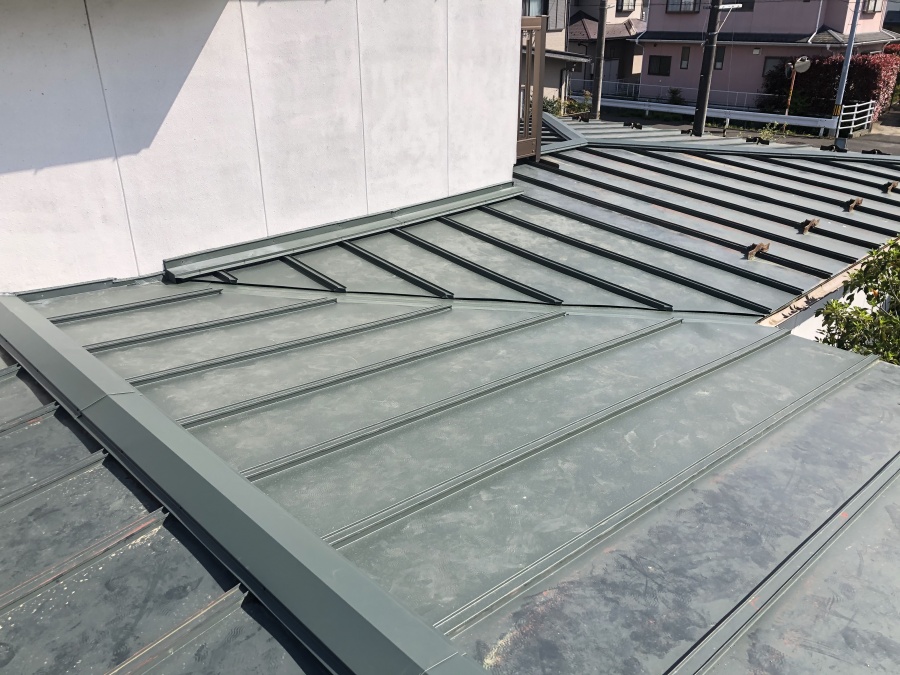 交換した綺麗な屋根