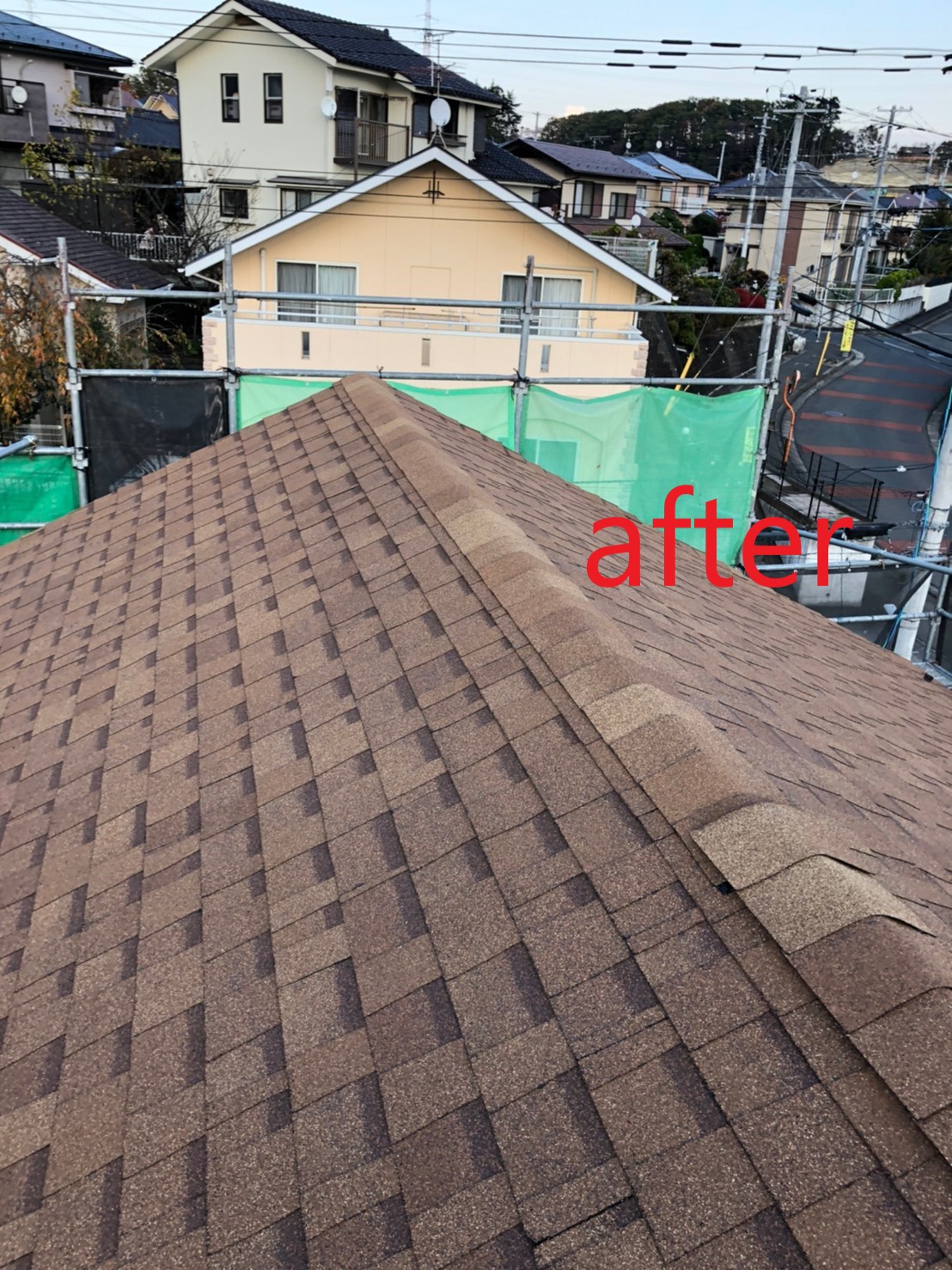 シングル材完了