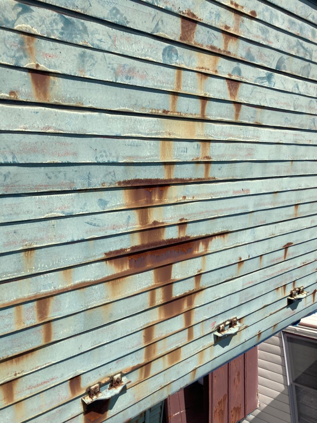 屋根部分補修前