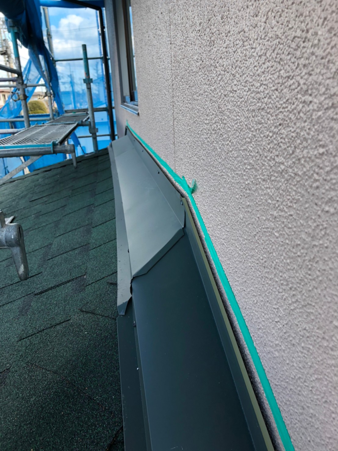 雨押え水切り壁シーリングテープ