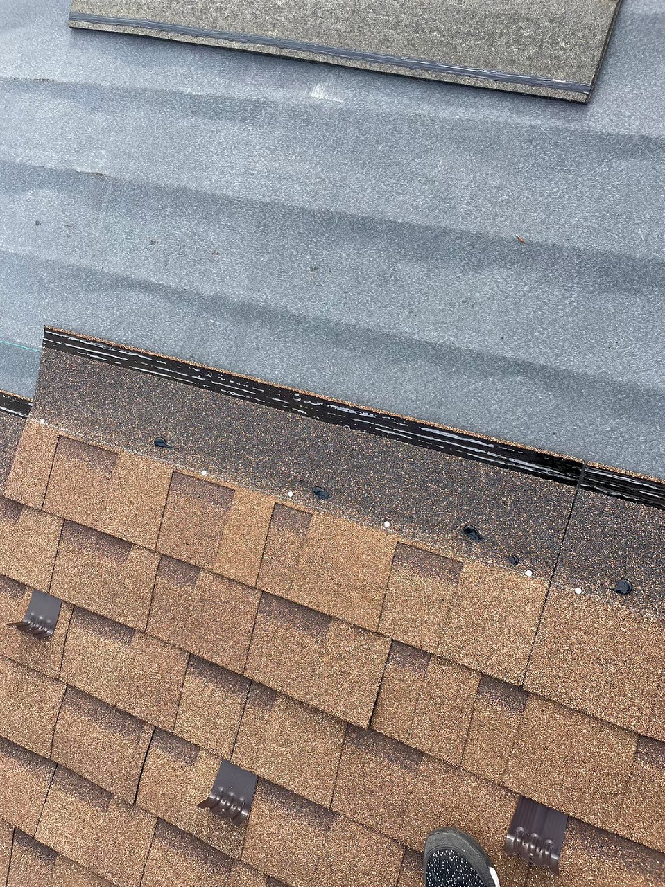 シングル施工状況