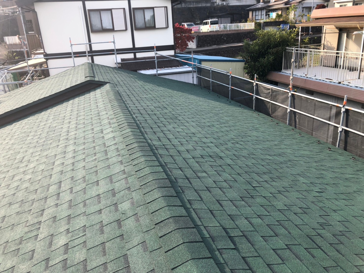 新しいシングル屋根