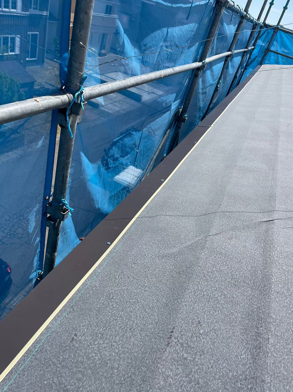 改修用唐草取り付け