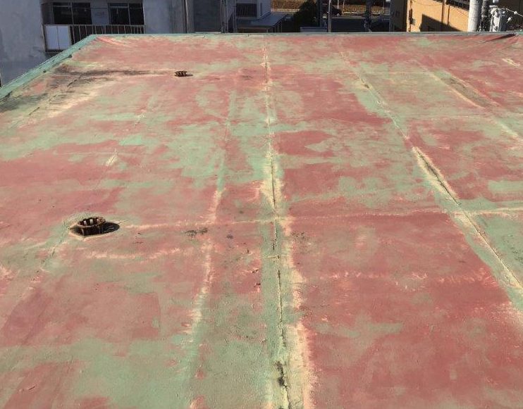 シート防水施工前