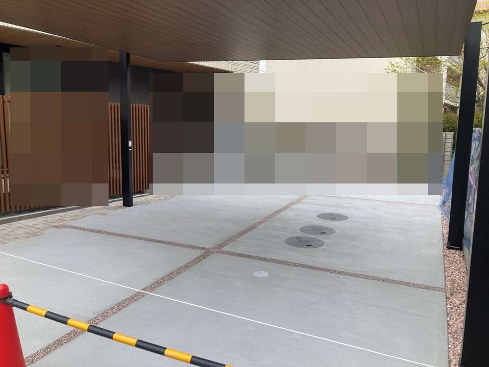 カーポート完成しました