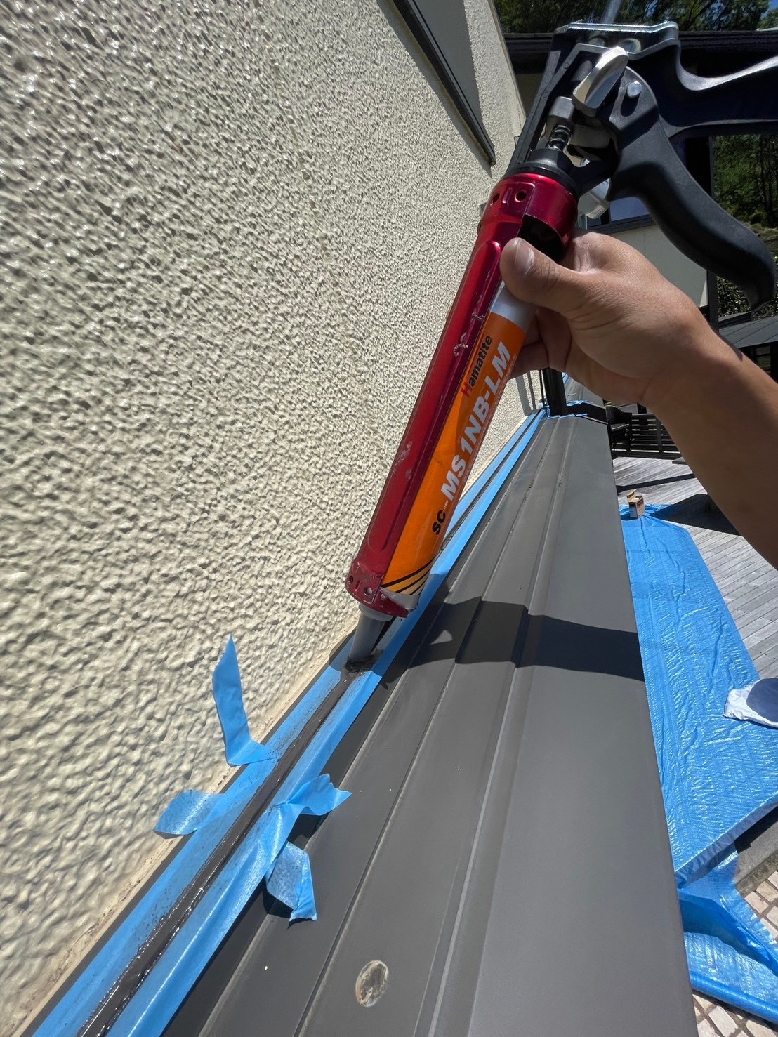 シーリング材打ち替え